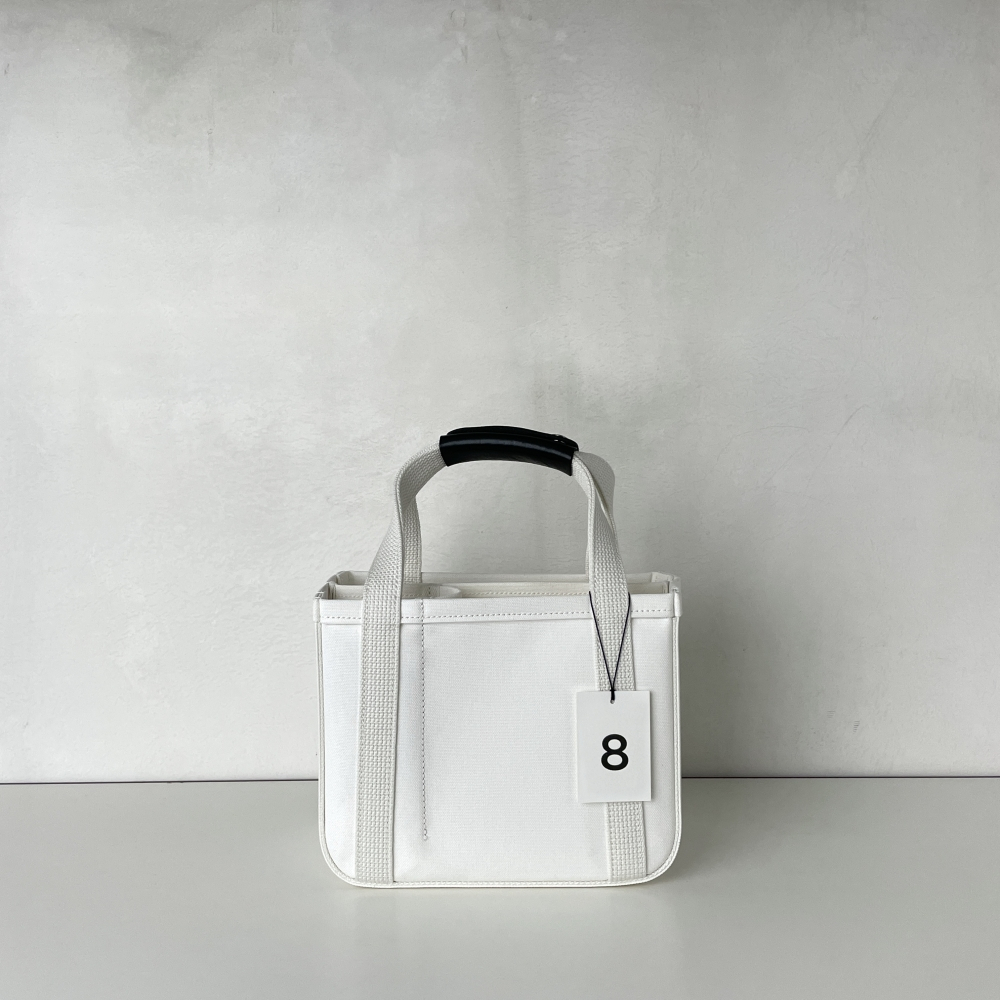 CHACOLI チャコリ FRAME TOTE 04 白 FRAME TOTE 08 – kettle