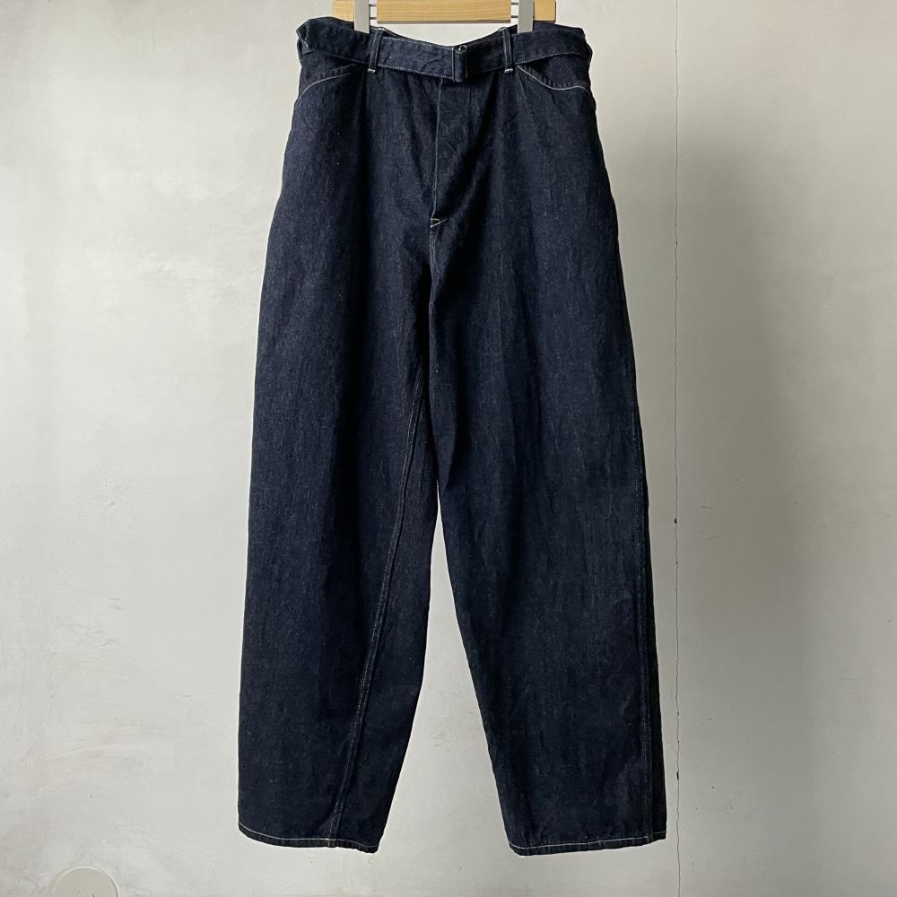 COMOLI 20ss Belted denim pants size 1
